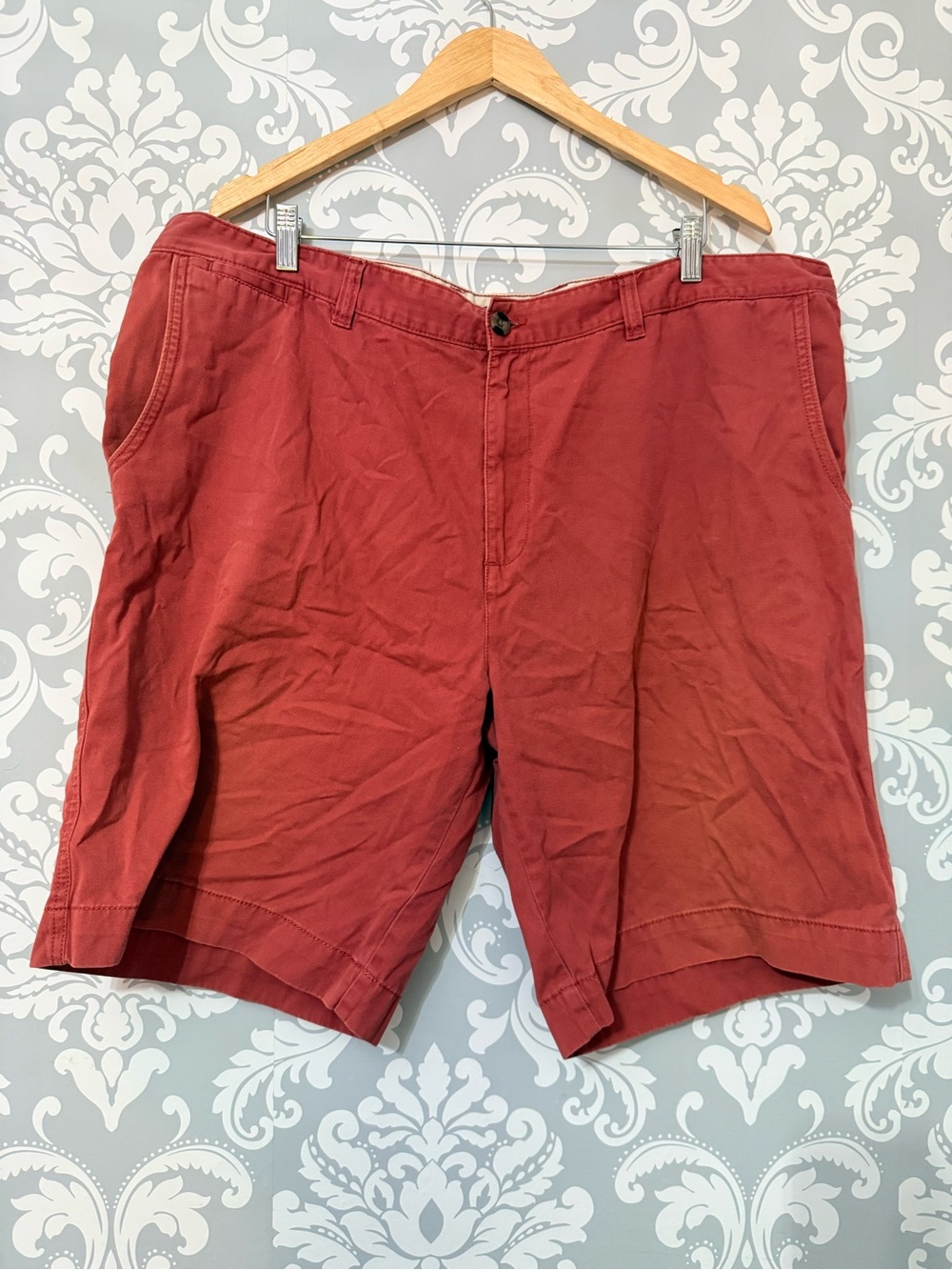 💫4/$25 • Merona Men's Flat Front Rust Red Cotton Shorts